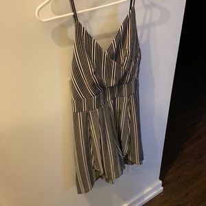 Black and white new romper